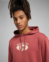 Lee Hoodie Męska Bluza z Kapturem Cinnamon L80EEJVG 112320152